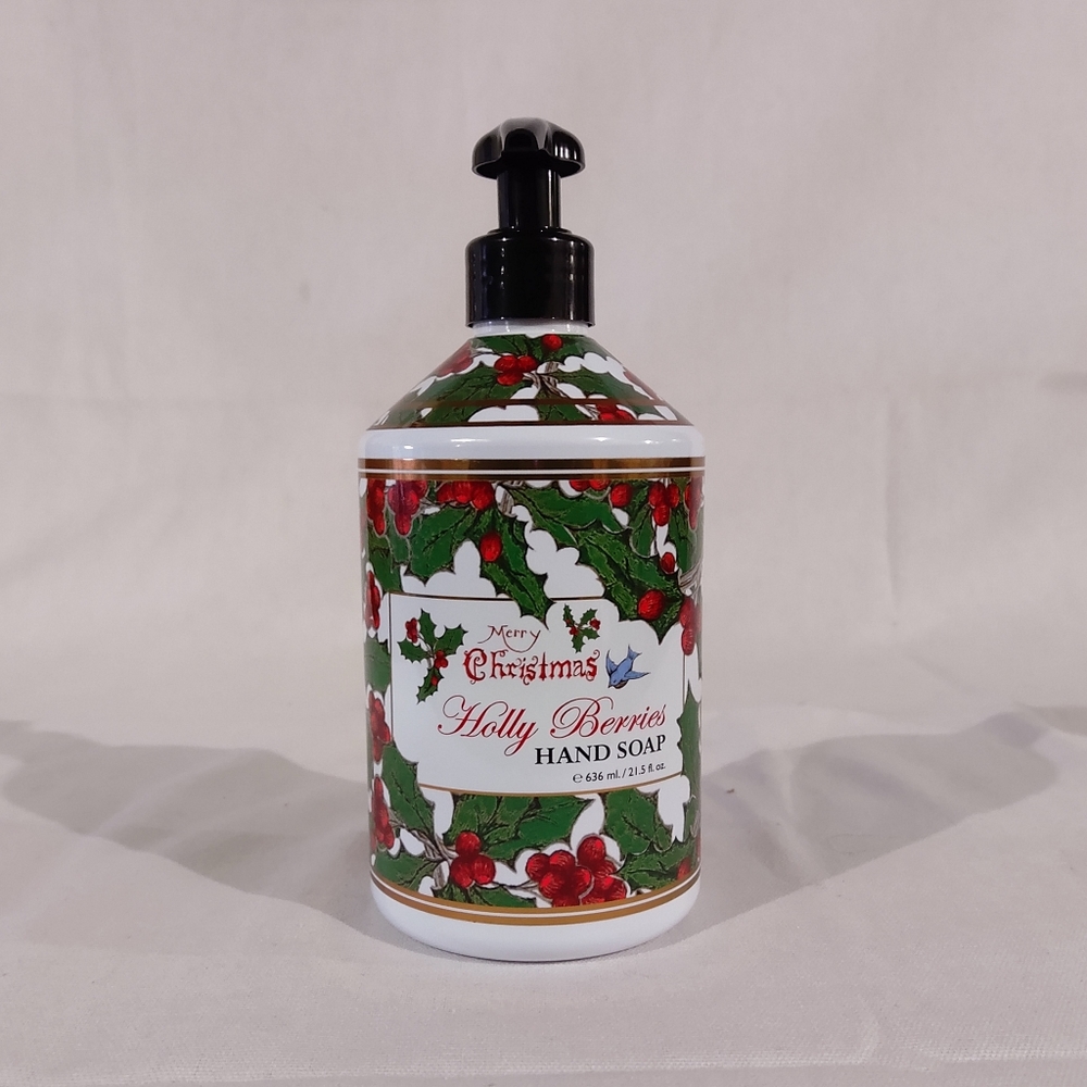 NEW Home and Body Holly  Berry Hand Soap  21.5 oz.